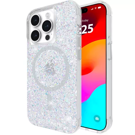 Case-Mate Funda Twinkle con MagSafe para el iPhone 15 Pro - Disco