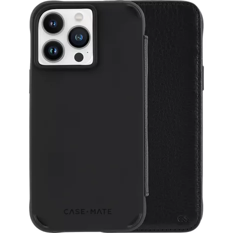 Case-Mate Wallet Folio with MagSafe for iPhone 14 Pro Max Black image 1 of 1 