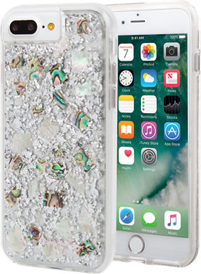 Karat Case for iPhone 8 Plus/7 Plus/6s Plus/6 Plus - Mother of Pearl/Clear