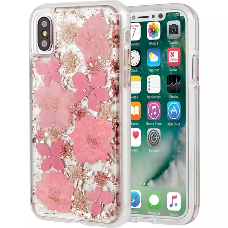 Case-Mate iPhone Xs Max Karat Petals Ditsy Petals Pink Case