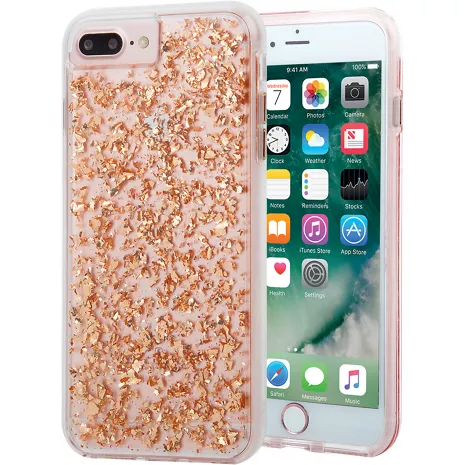 Case-Mate Karat Case for iPhone 8 Plus/7 Plus/6s Plus/6 Plus - Rose Gold