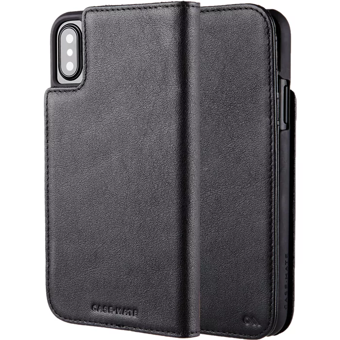 Case-Mate Wallet Folio Case for iPhone X - Black | Verizon