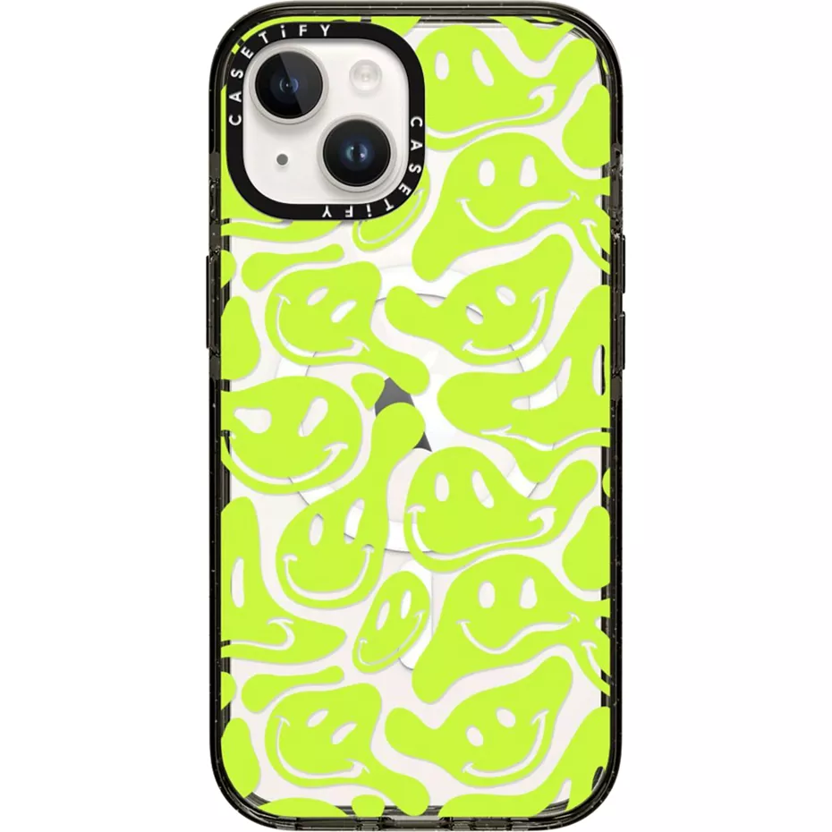 Casetify Impact Case with MagSafe for iPhone 15 - Acid Smiles | Verizon