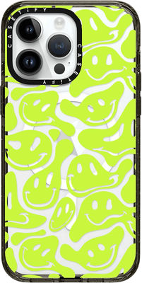  CASETiFY Impact Case for iPhone 11 - Acid Smiles Neon