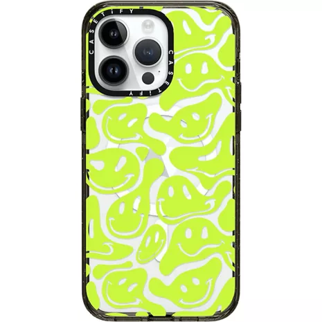 CASETiFY Impact Case with MagSafe for iPhone 15 Pro Max - Acid Smiles