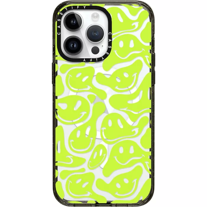 Casetify Impact Case with MagSafe for iPhone 15 Pro Max - Acid Smiles | Verizon