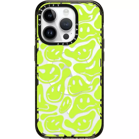 CASETiFY Impact Case with MagSafe for iPhone 15 Pro - Acid Smiles