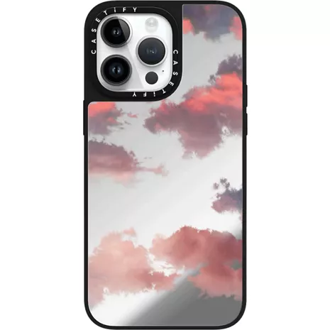 CASETiFY Funda Mirror con MagSafe para el iPhone 15 Pro Max - Clouds