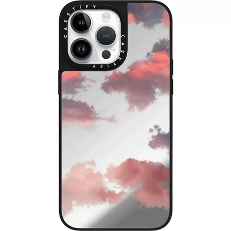 Casetify Mirror Case with MagSafe for iPhone 15 Pro Max - Clouds