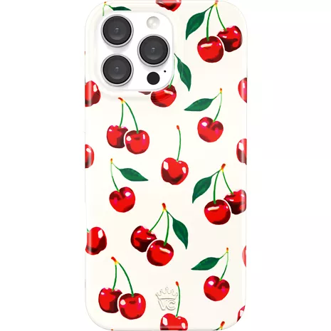 Velvet Caviar Cherry Case with MagSafe for iPhone 16 Pro Max - Mon Cheri