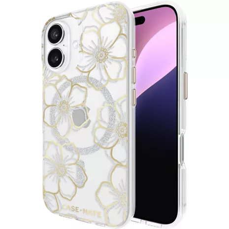 Case-Mate Floral Gems Case with MagSafe for iPhone 16