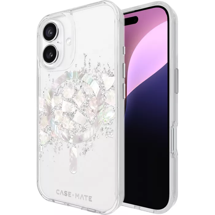 Case-Mate Karat Case with MagSafe for iPhone 16 - Touch of Pearl | Verizon