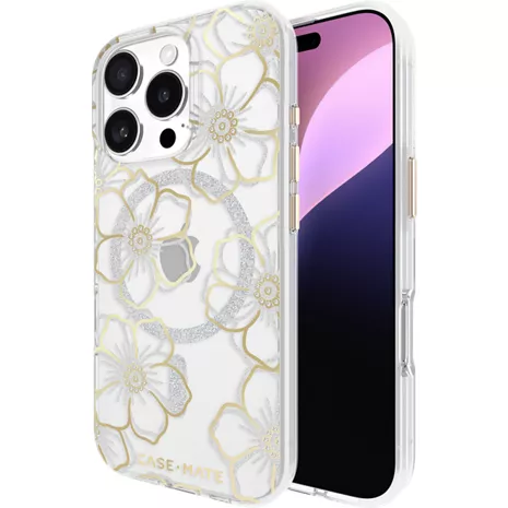 Case-Mate Floral Gems Case with MagSafe for iPhone 16 Pro