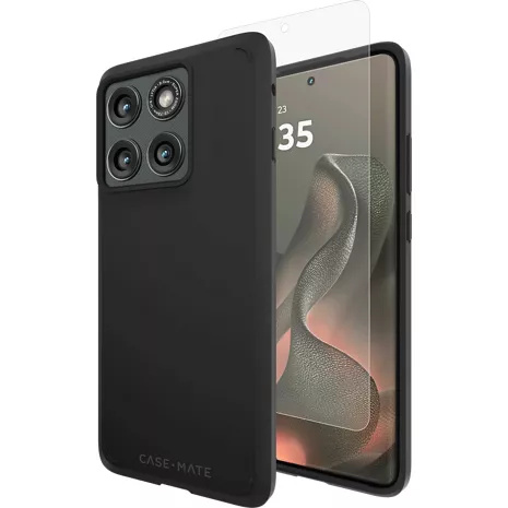 Case-Mate Tough Case and FlexiShield Screen Protector Bundle for Motorola edge 2025