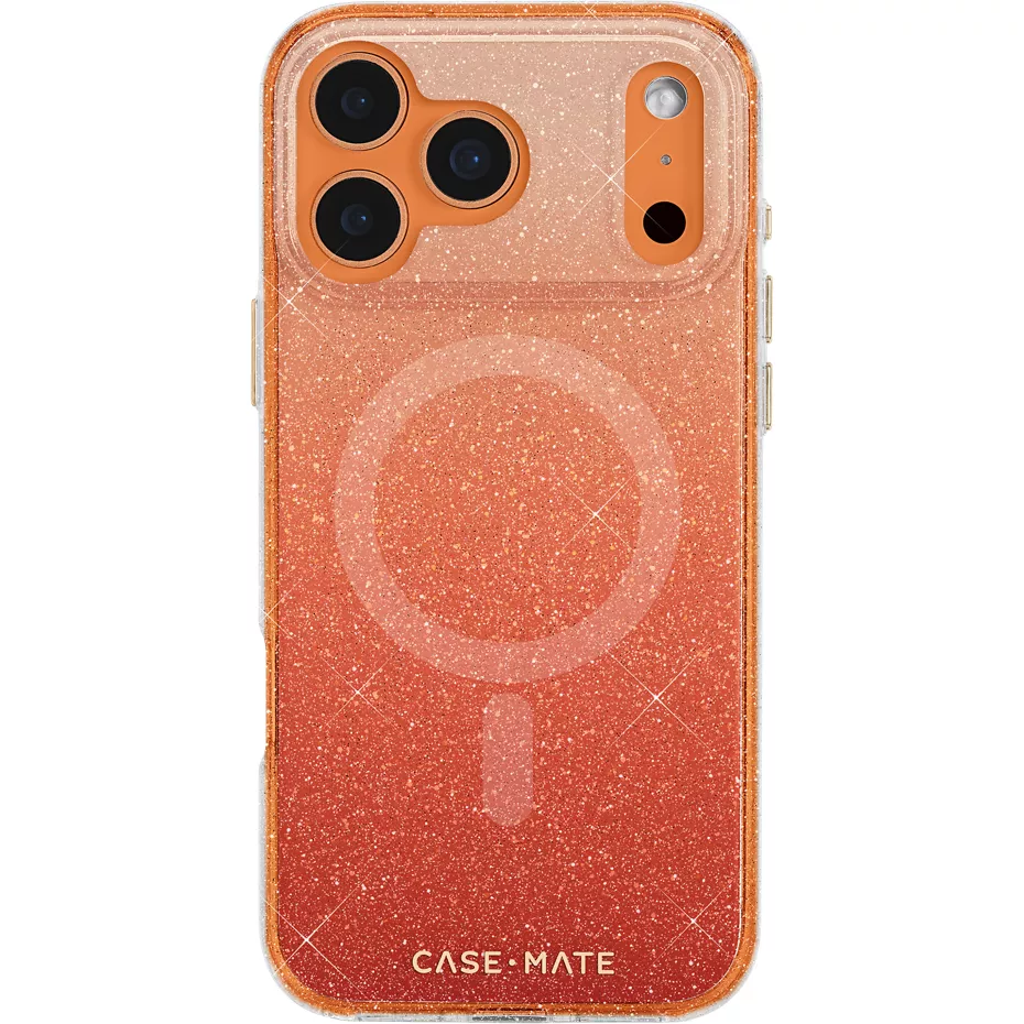 Case-Mate Twinkle Twilight Orange Ombre Case with MagSafe for iPhone 17 Pro Max | Verizon