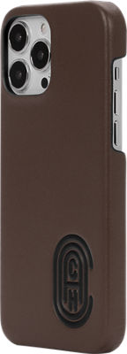 Leather Slim Wrap Case for iPhone 13 Pro Max - Retro C Sports Logo