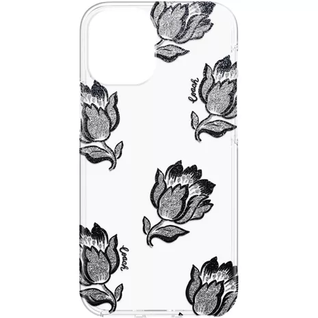 Coach Protective Case for iPhone 12 mini - Desert Tulip Black