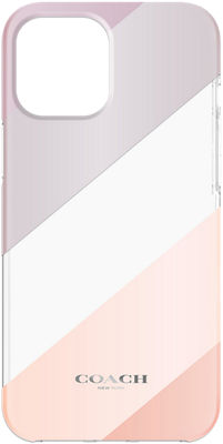 Protective Case for iPhone 12 Pro Max - Diagonal Stripe Metallic | Verizon