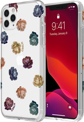 Coach Protective Case for iPhone 11 Pro Max - Dreamy Peony Clear 