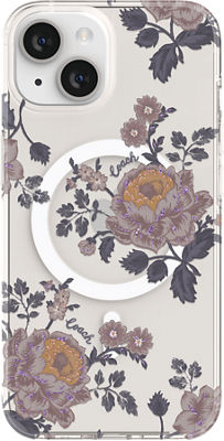 Protective Case with MagSafe for iPhone 14 and iPhone 13 - Moody Floral