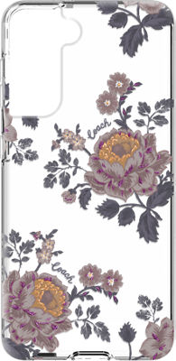 Coach Protective Case For Galaxy S21 5g Moody Floral Multi Clear