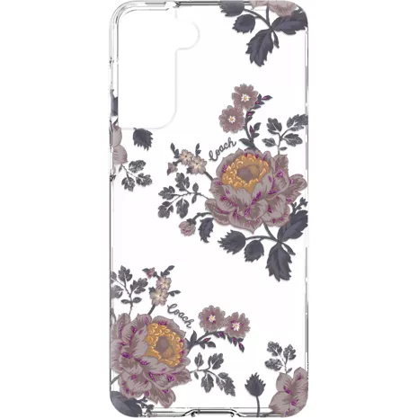 Coach Protective Case for Galaxy S21+ 5G - Moody Floral Multi/Clear undefined image 1 of 1 