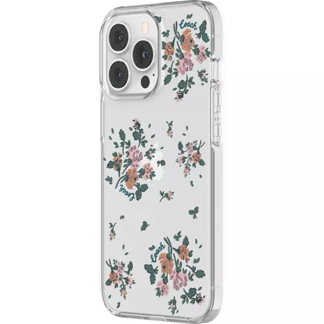 Coach Protective Hardshell Case for iPhone 13 Pro - Rose Bouquet