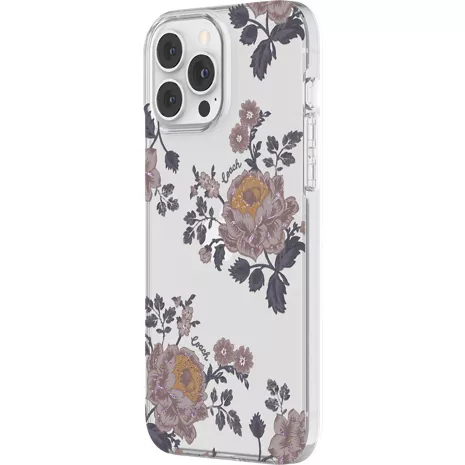 Funda dura Coach para el iPhone 13 Pro Max - Moody Floral
