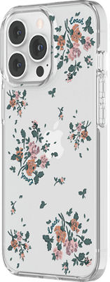 Protective Hardshell Case for iPhone 13 Pro Max - Rose Bouquet/Clear