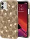 Coach Slim Wrap Case for iPhone 11 - Signature C Khaki/Gold Foil Stars