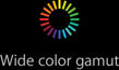 Wide color gamut