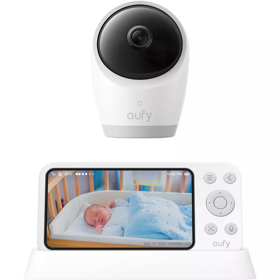 eufy E21 Baby Monitor with 4K Camera and Charging Base - White | Verizon