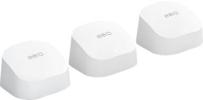 eero 6 3-Pack Mesh WiFi System White - M110311