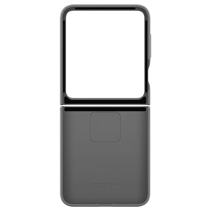 Samsung Silicone Case for Galaxy Z Flip6 - Gray | Verizon