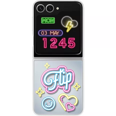 Samsung Flipsuit Case with Zflip Card for Galaxy Z Flip6