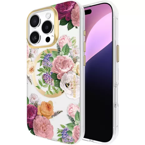 Bridgerton x Elizabeth James Case with MagSafe for iPhone 16 Pro - Privy Garden