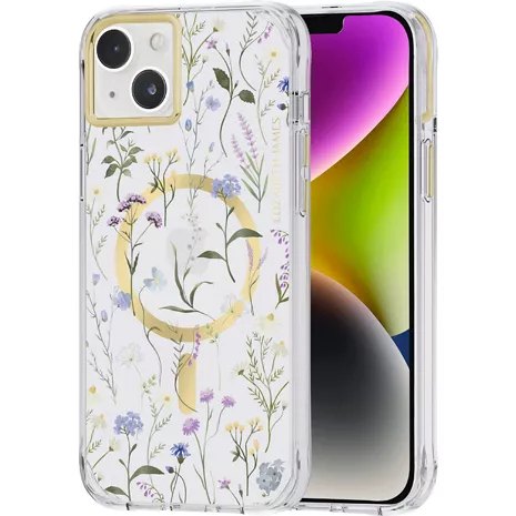 Elizabeth James Case with Magsafe for iPhone 14 Plus - Afternoon in Versailles