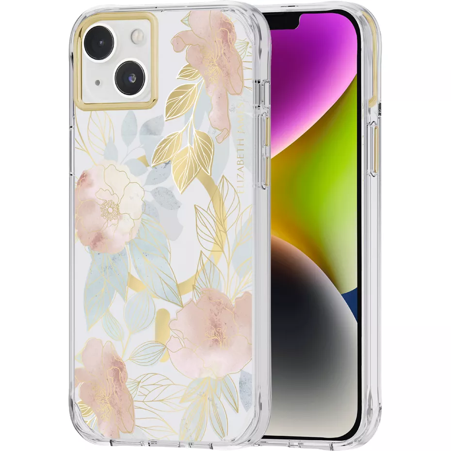 Elizabeth James Case with MagSafe for iPhone 14 Plus - Blooms in Bordeaux | Verizon