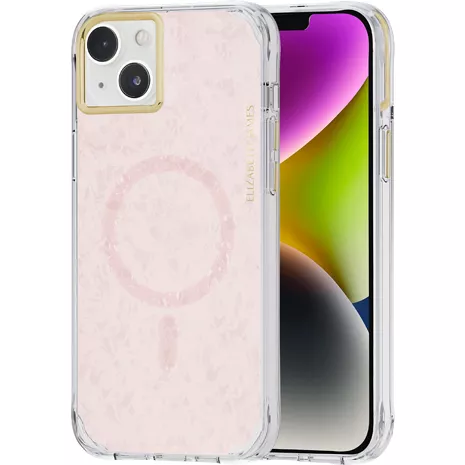Elizabeth James Case with MagSafe for iPhone 14 Plus - Rose Acetate