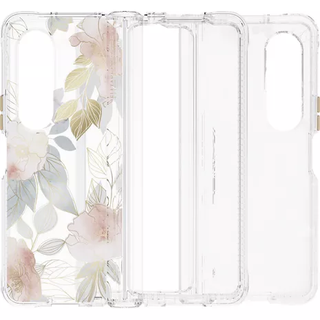 Estuche Elizabeth James para el Galaxy Z Fold4 - Blooms in Bordeaux