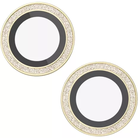 Elizabeth James Glitter Ring Lens Screen Protectors for iPhone 14 and iPhone 14 Plus