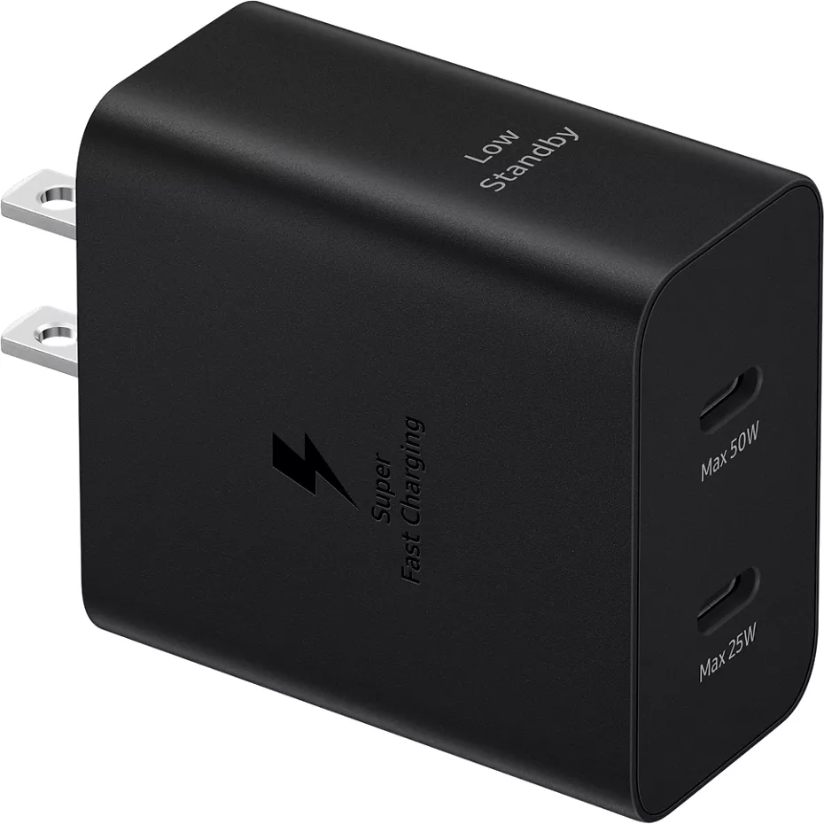 Samsung Duo Power Adapter 50W - Black | Verizon