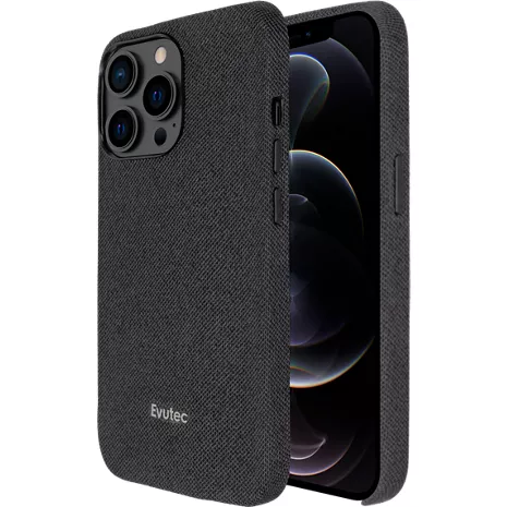 Evutec AER ECO Fabric Case for iPhone 13 Pro - Black