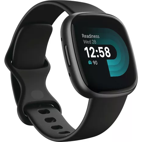 Silver store versa fitbit