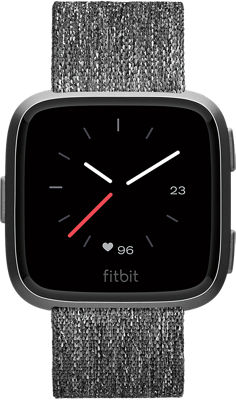 fitbit versa grey woven