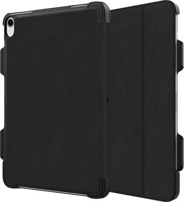 Folio Case and Tempered Glass Bundle for 11-inch iPad Pro - Black