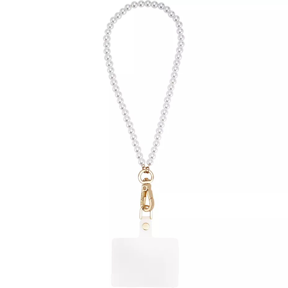 FLAUNT Phone Charm Wristlet - Faux Pearls | Verizon