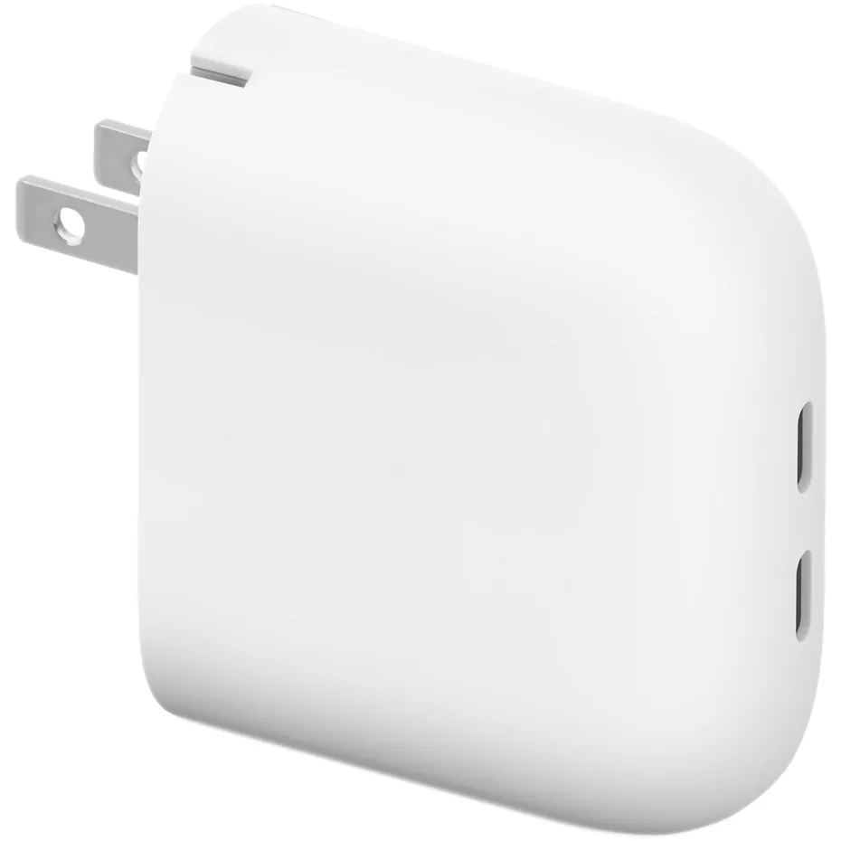 Google Pixel Flex Dual Port 67 W USB-C Wall Charger - Snow | Verizon