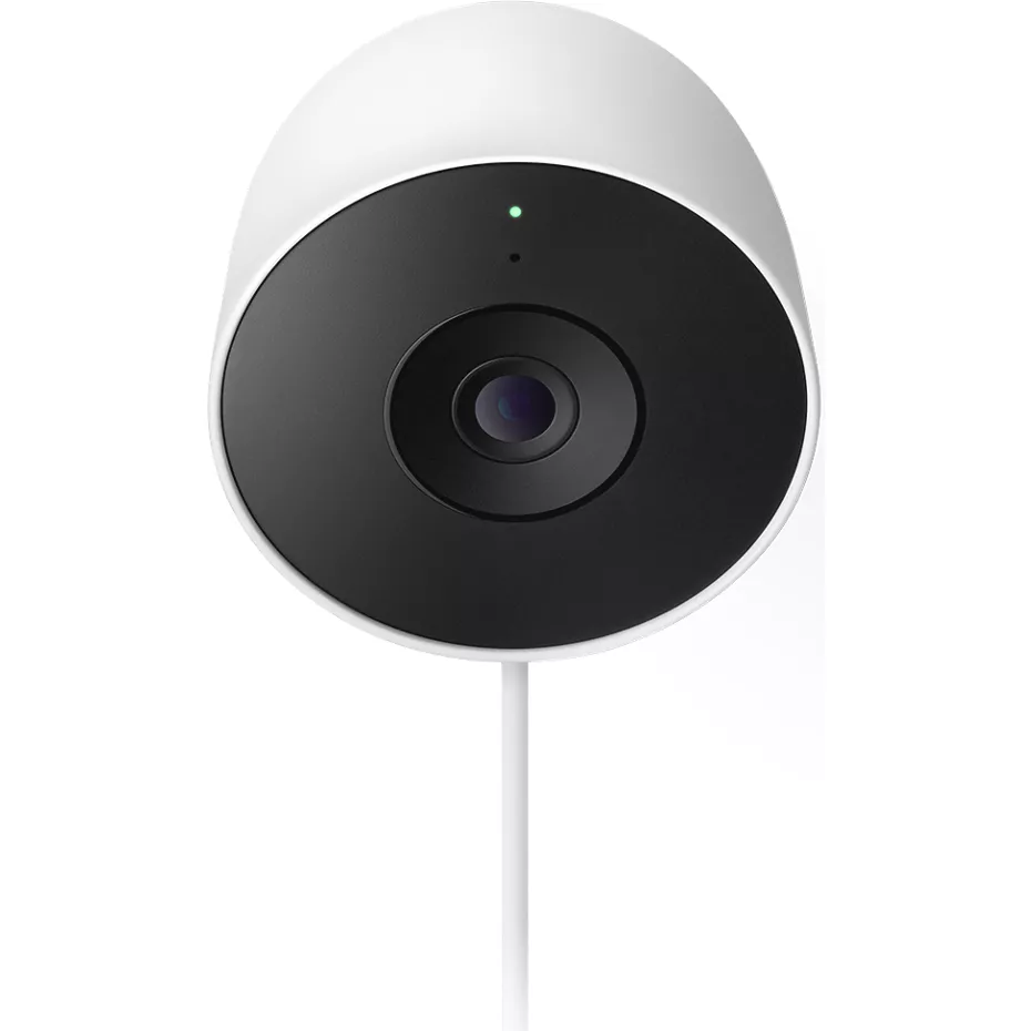 Google Nest Cam Outdoor (Wired, 2nd Gen) (2-Pack) - Snow | Verizon
