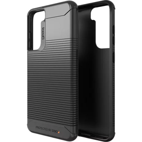 Black Protective Galaxy S21 FE 5G Case